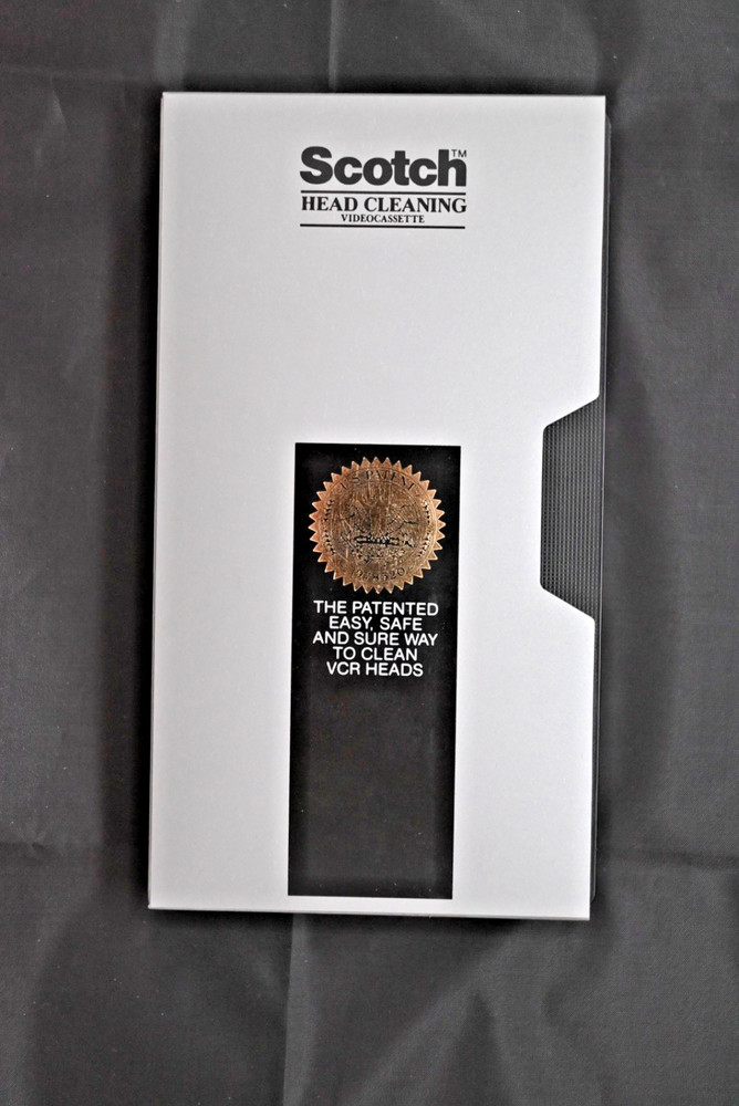 Scotch Head Cleaning Video Cassette