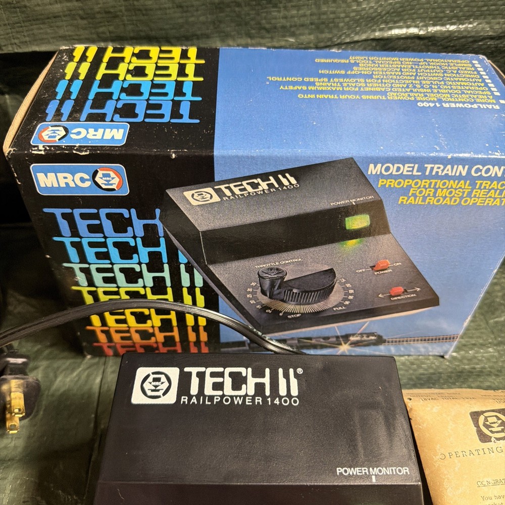 Tech 2 Railpower 1400 Model Train Controller MRC