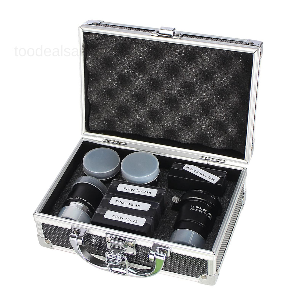 Astronomical Telescope Accessory Kit - with 3pcs Plossl 8Piece