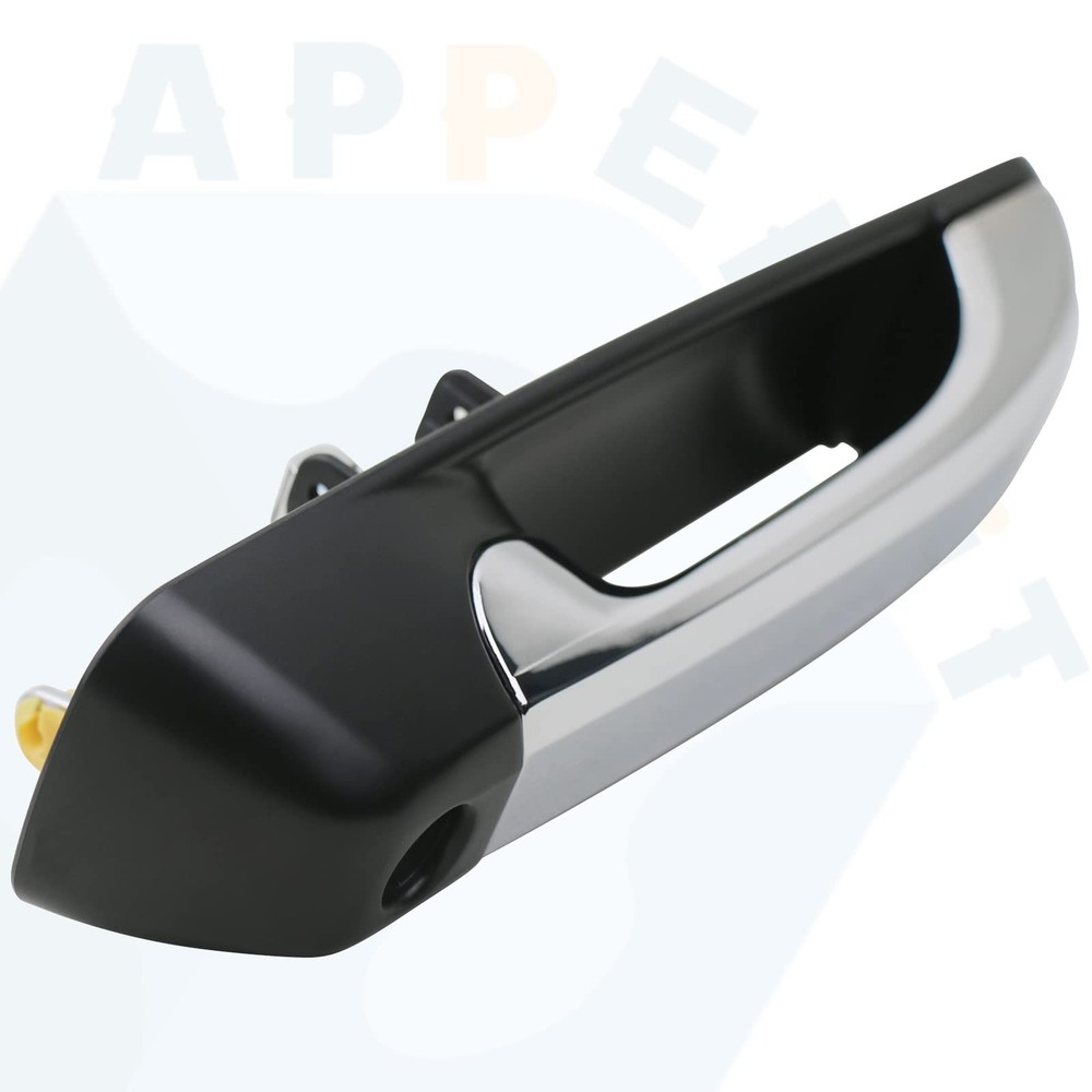 APPERFiT Exterior Door Handle Chrome & Black for & - Front Left