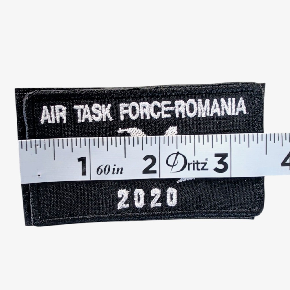 Air Task Force Romania 2020 Military Patch Hook & Loop Attachment 3.5" Black