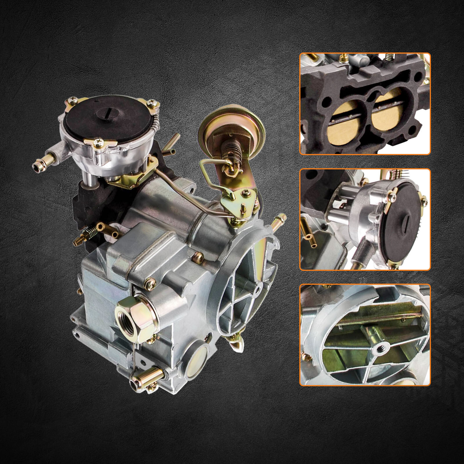 2 Barrel Carburetor for Chevrolet Engine For Rochester 2GC 350 400 5.7L 6.6L