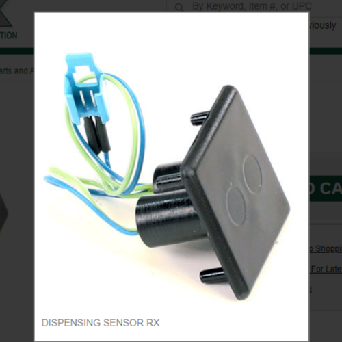 DISPENSING SENSOR RX # 1011357-46