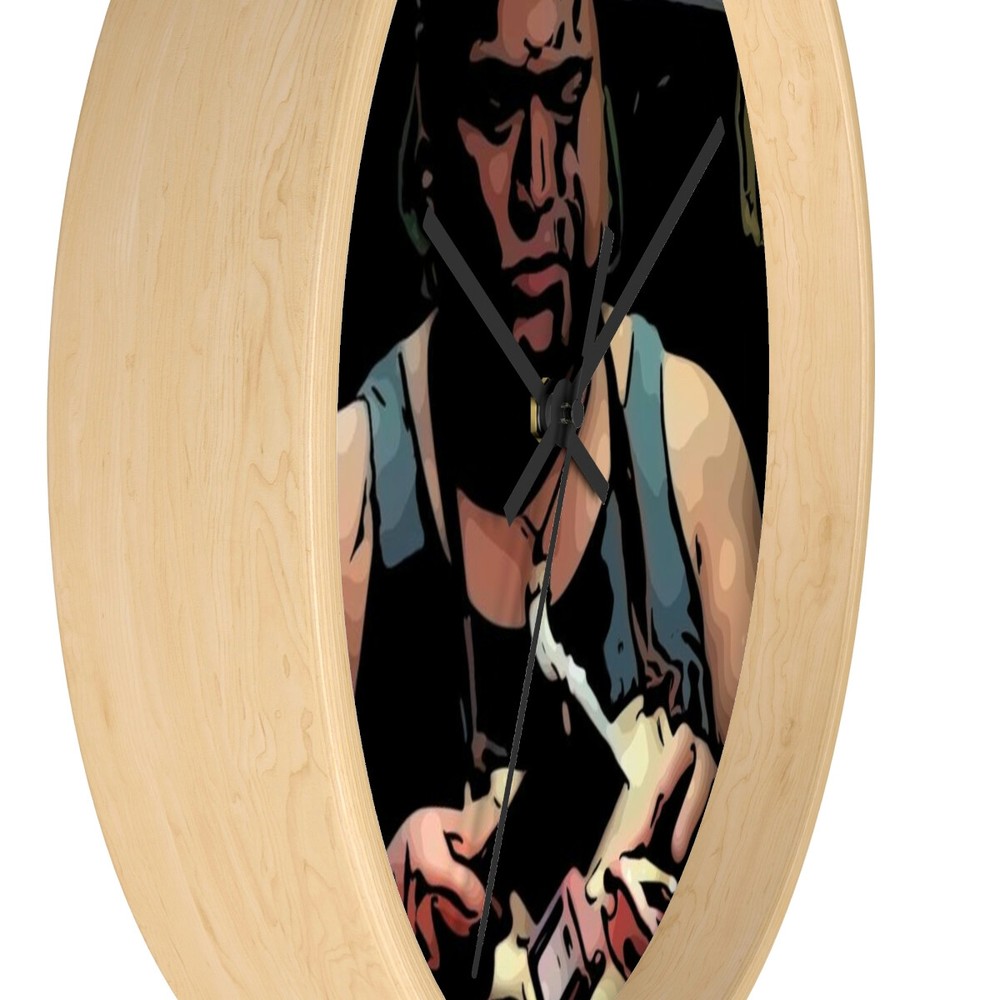 Wall clock 50 Frist Dates ~ Nick ~ Tattoo Face