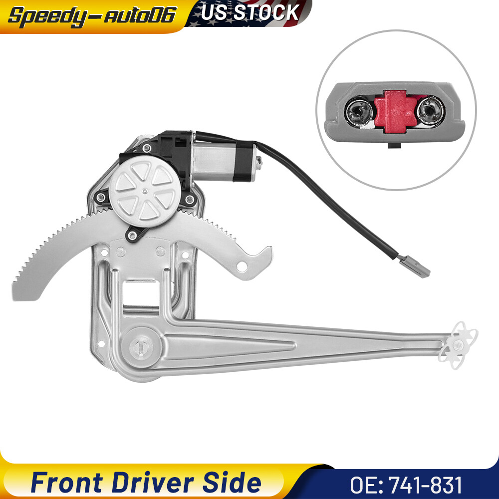 Front Left Driver Side for 1993-2011 Ford Ranger Window Regulator with Motor