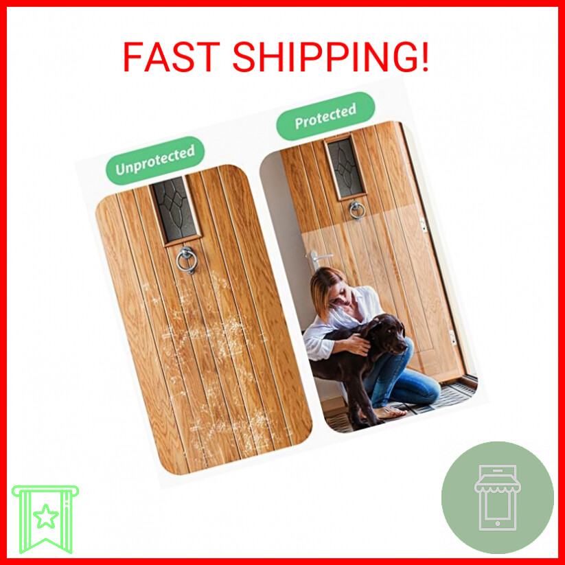 Door Protector from Dog Scratching 118" x 8.2" Cat Scratch Door Frame Single Sid