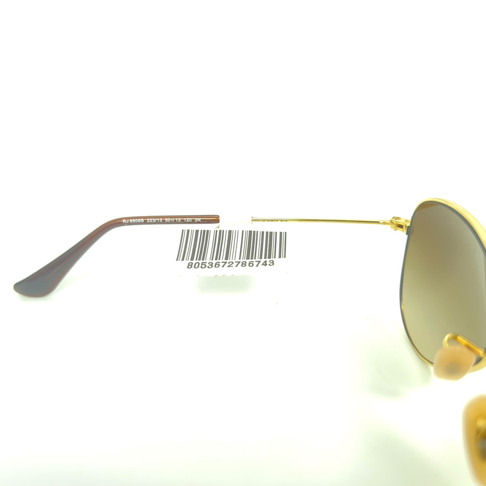 Ray-Ban Jr RJ9506S223/13 Gold Sunglasses Junior Aviator Kids Youth 50-13-120