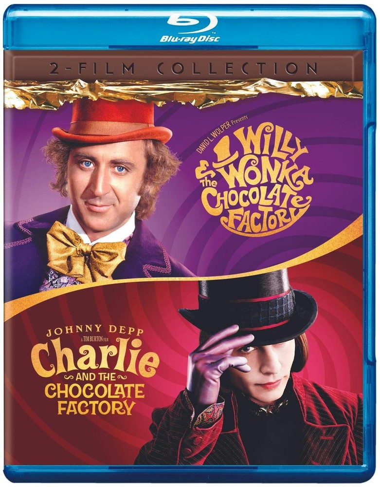 Wonka Double Feature Blu-ray  NEW