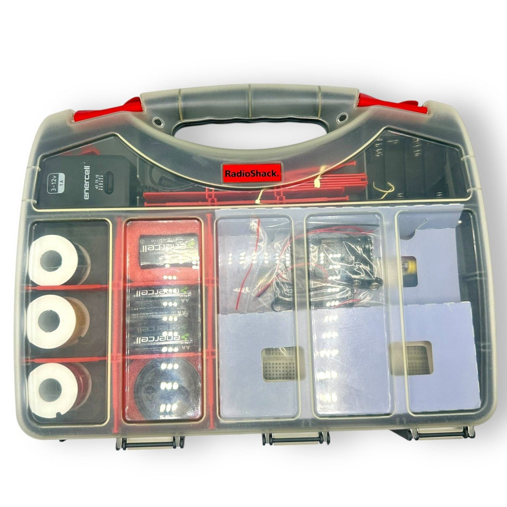 RadioShack 2760253 Component Kit for Make Electronics Projects 1-11