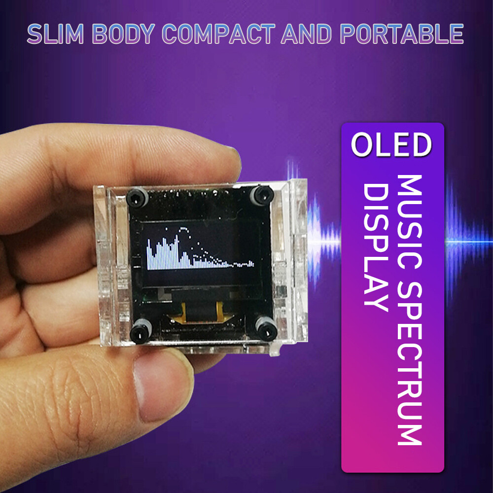 Stereo Music Spectrum Display Analyzer Amplifiers Audio Level Indicator VU Meter