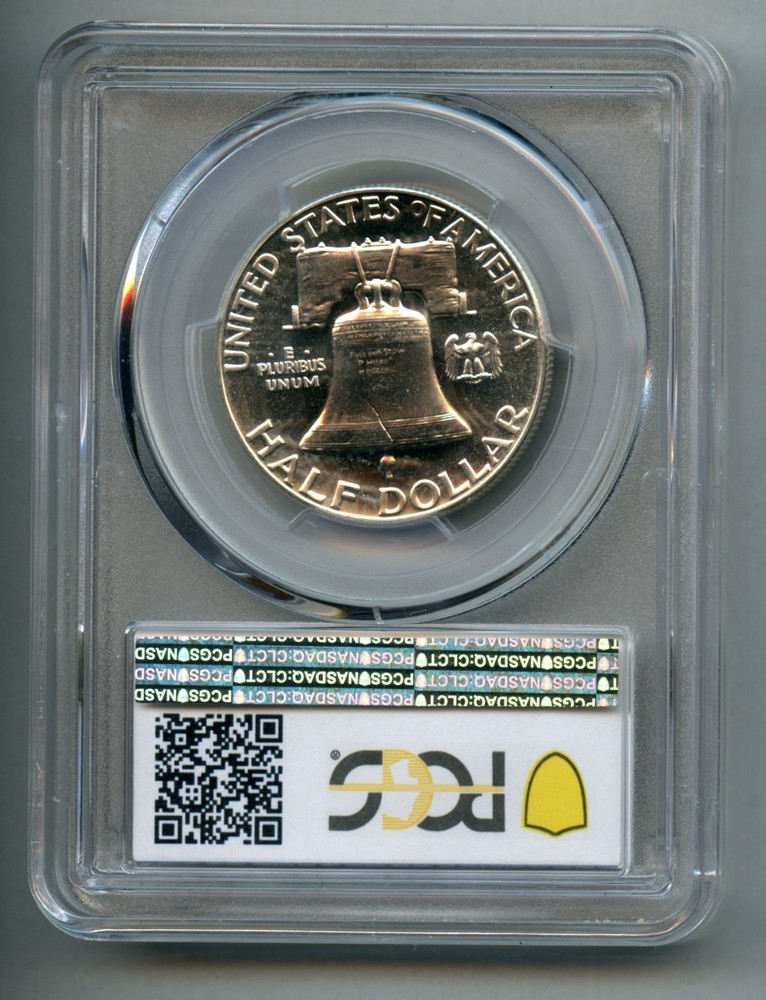 1952 Franklin Silver Half Dollar PCGS PR 65