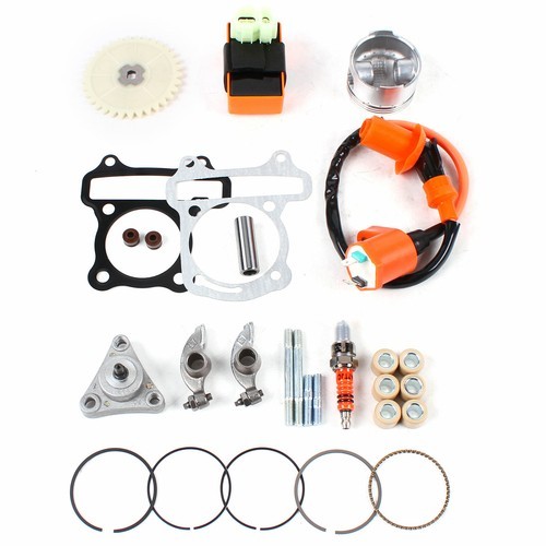 BEST GY6 50CC 100CC CYLINDER BIG BORE KIT BBK 50MM ID 1P39QMB 139QMB 64MM VALVES