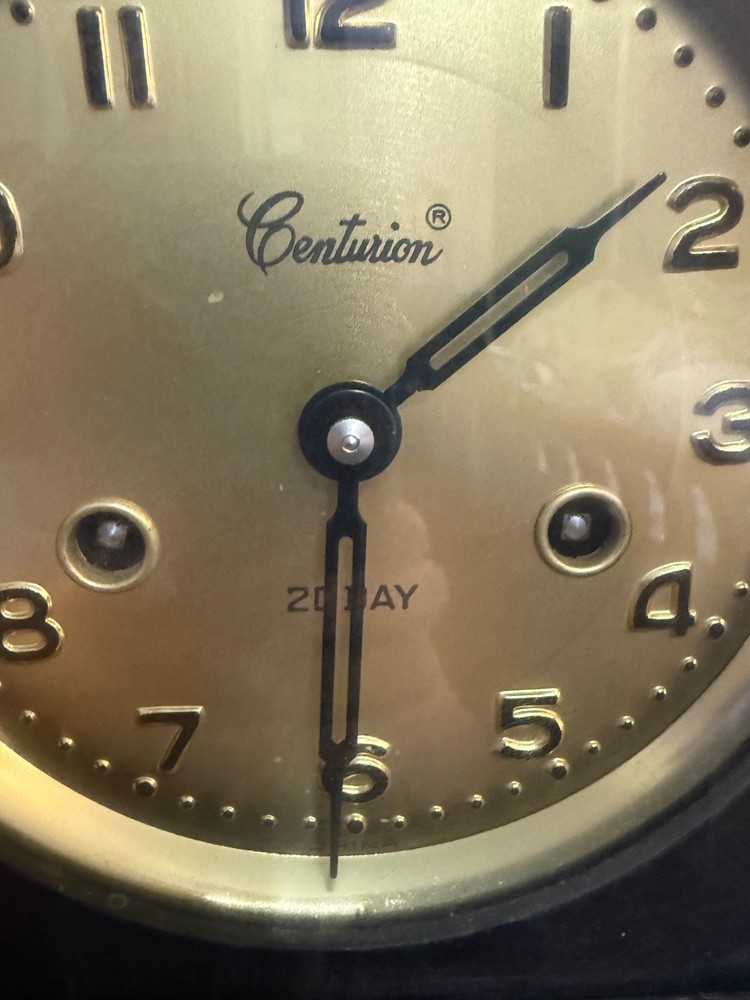 Vintage Centurion 20 day Wall Chime Clock With Key