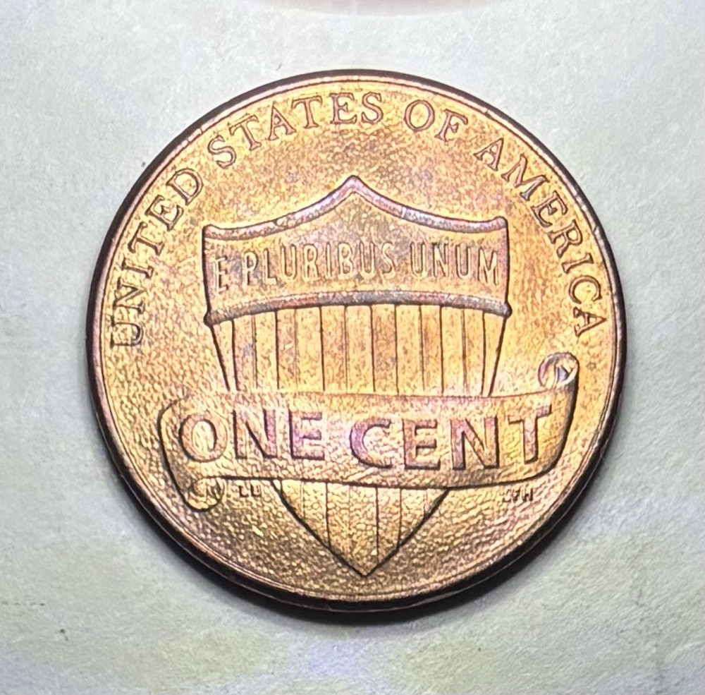 💥 2015 P Lincoln Cent Obverse Die Crack ERROR