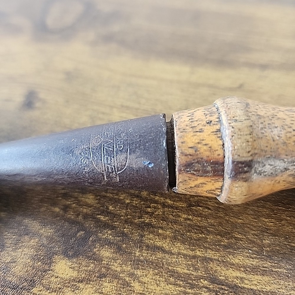 Vintage Greenlee 2" Bevel Edge Socket Chisel And Handle