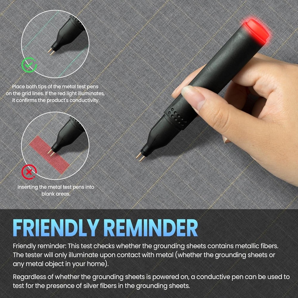 Grounding Sheets - Queen Size - 400 Thread Count Deep Pocket Bed Sheets