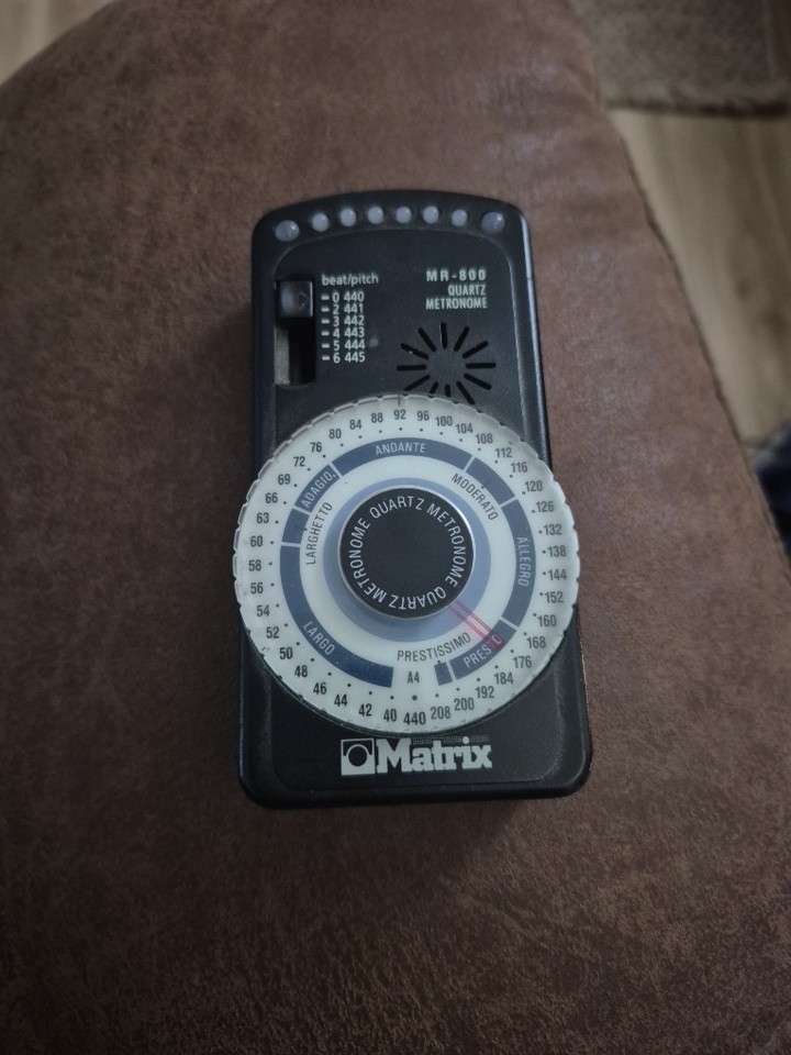 Matrix MR-800 Quartz Metronome w/ LED Pendulum Simulation & Down Beat Accent