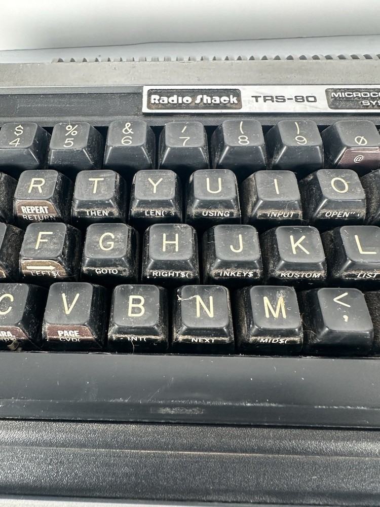 Radio Shack TRS-80 Computer Powers On No. 26-1104. Lowercase Modification Kit