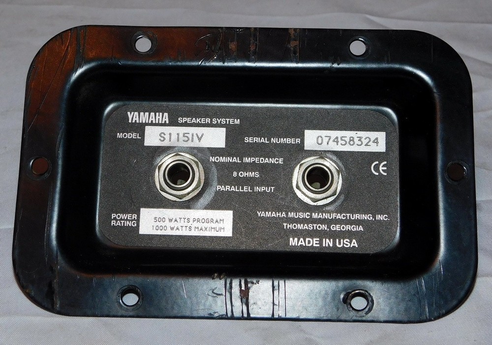 Yamaha S115IV terminal plate