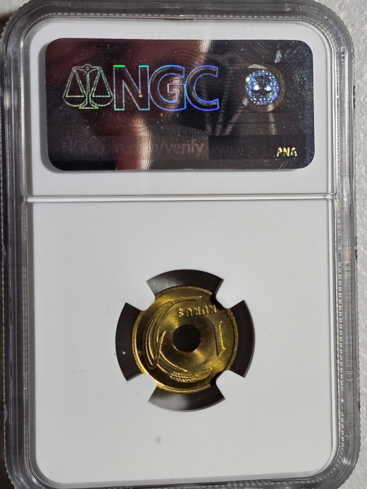 Turkey 1 Kurus 1949 NGC MS 65