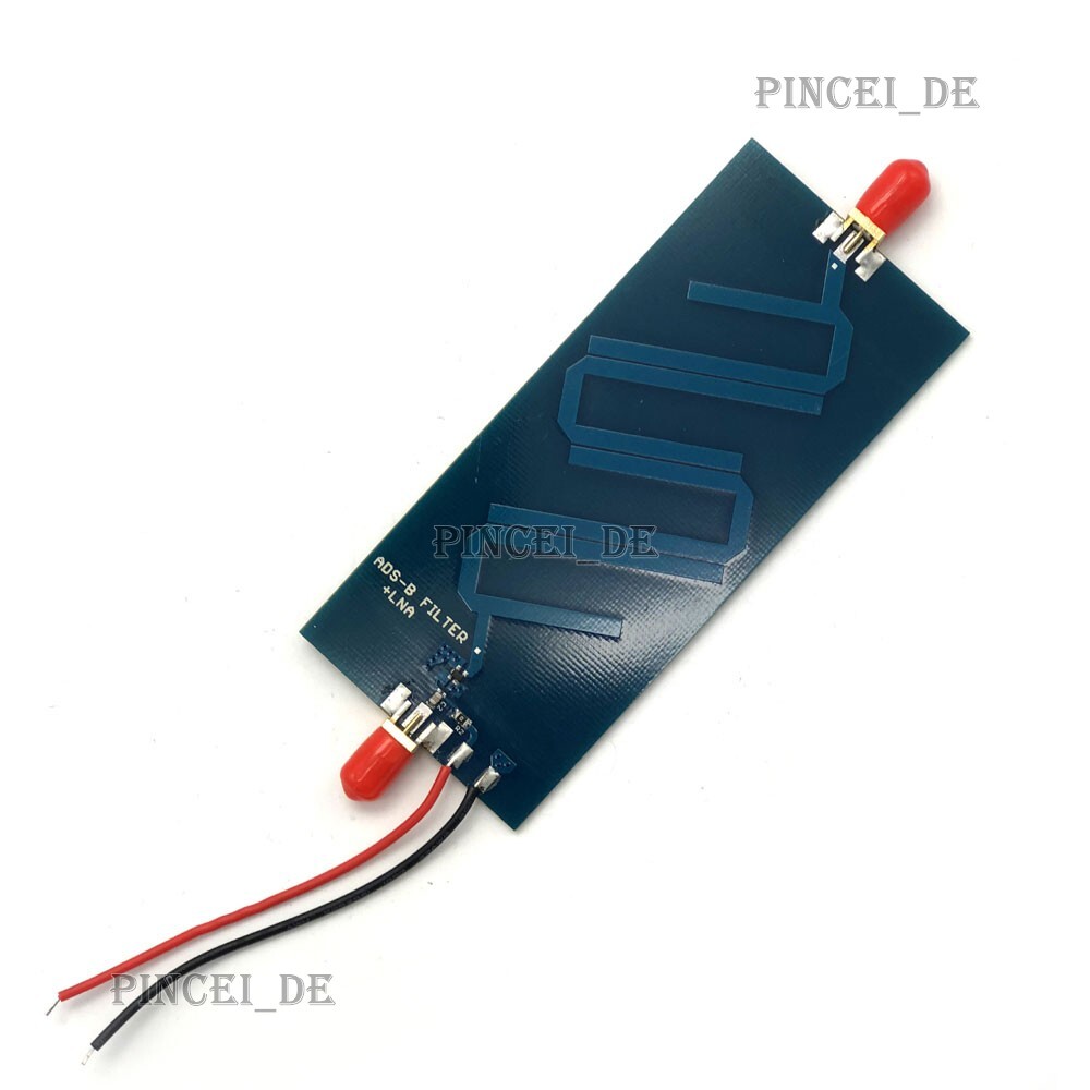 ADS-B+LAN Bandpass Filter Module with Integrated Preamplifier High Performance