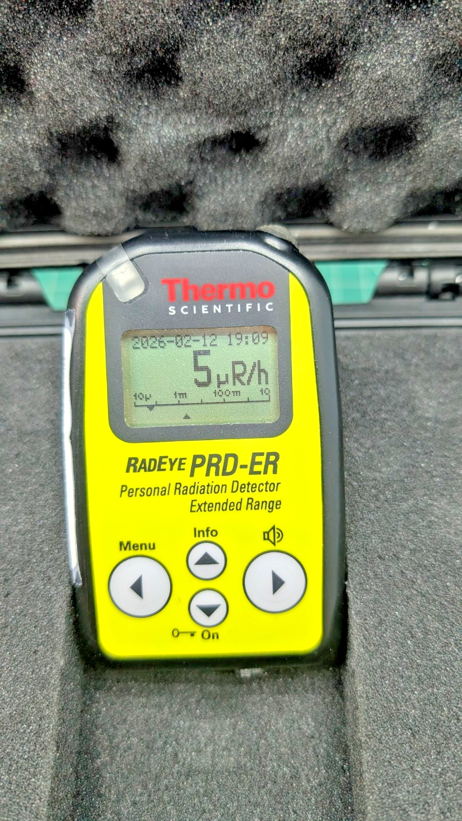 1x 2026 Calibrated Thermo RadEye PRD-ER with All Menus UNLOCKED! 1 yr guarantee!