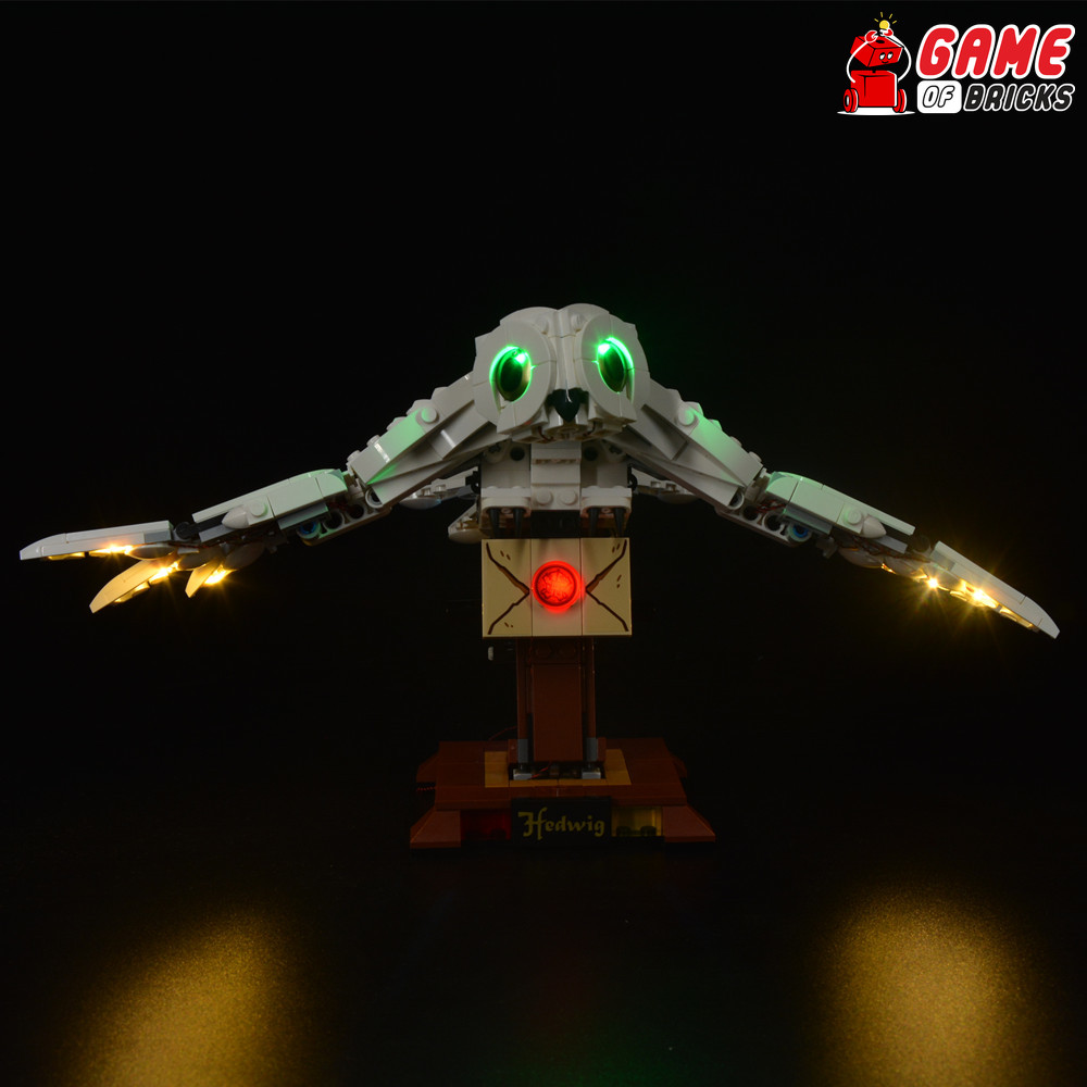 LED Light Kit for Hedwig - Compatible with LEGO® 75979 Set