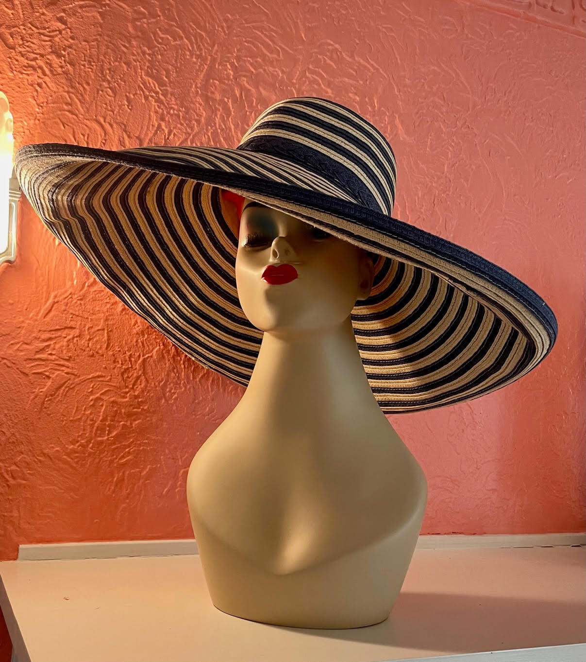 Mannequin Head Female with Red Hair 