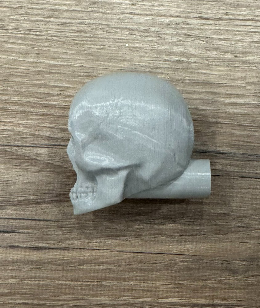 Custom Airsoft Skull Amplifier 14mm ccw
