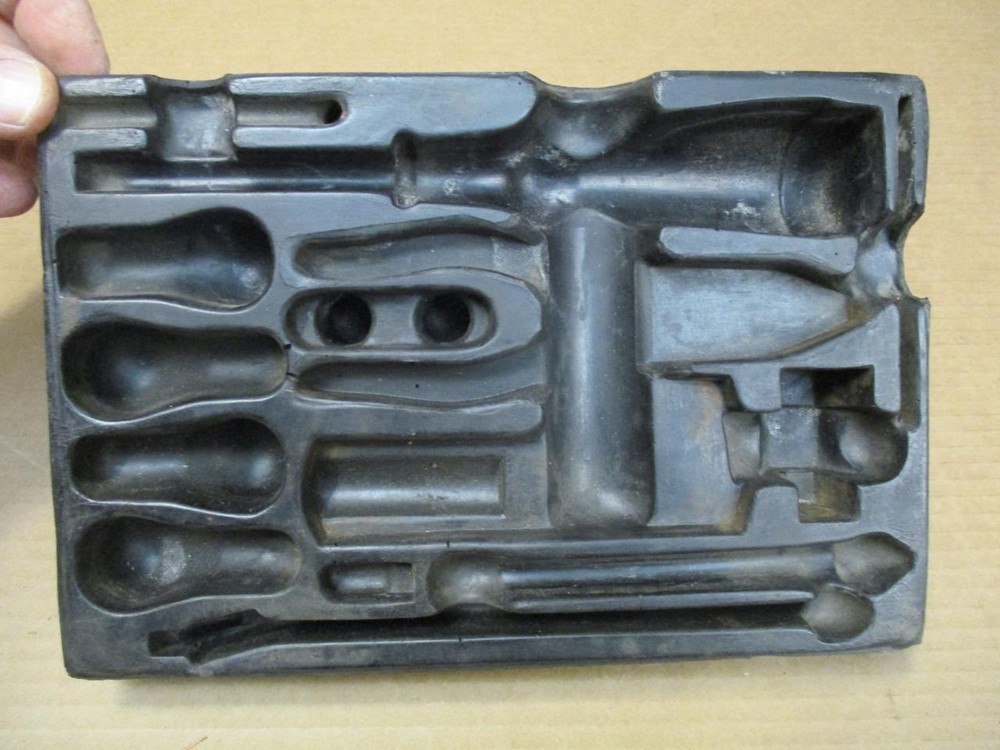 Rolls Royce Bentley Factory Tool Kit Box Tray Case Rubber Insert