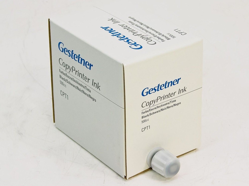 Gestetner Black 500 CC CopyPrinter Ink CPT1