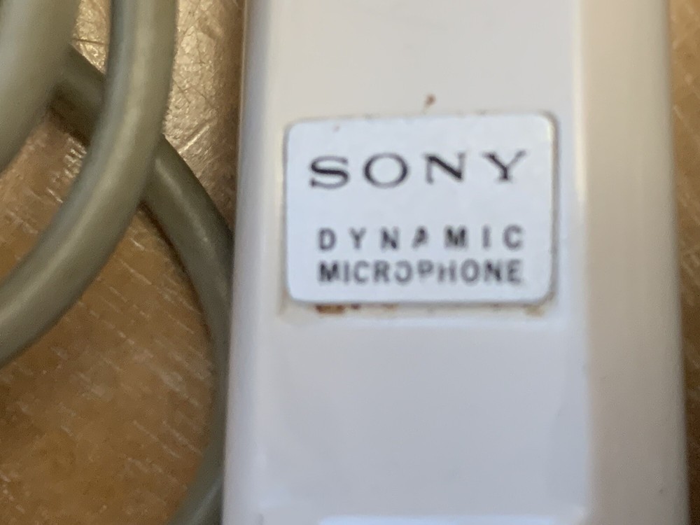 1960's Sony Dynamic Microphone (Set of 2)