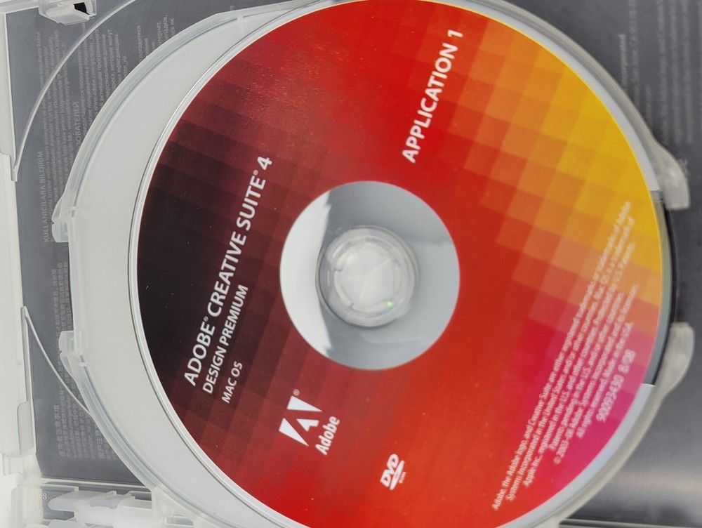 Adobe Creative Suite 4 Design Premium for MAC OS with Serial Number