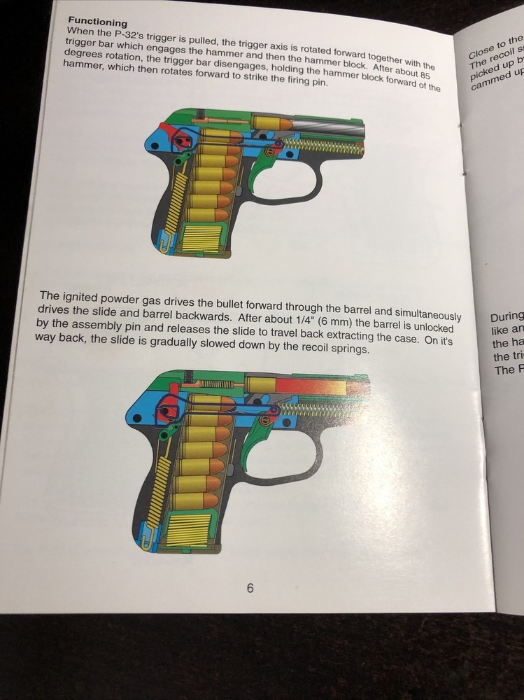 Instruction Manual Kel Tec P 32 Pistol