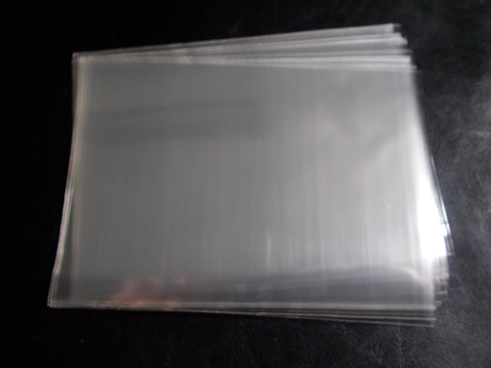 25 9"x 12" SUPER CRYSTAL CLEAR CELLO BAGS FLAT