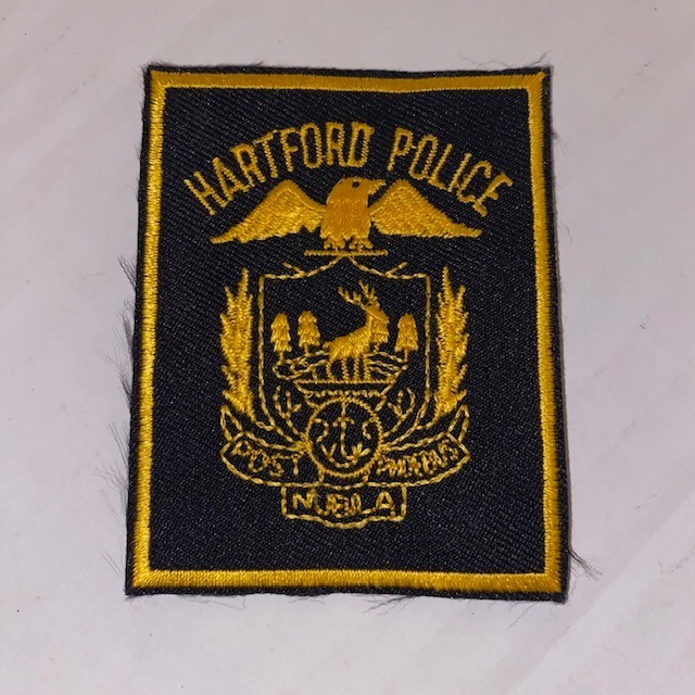 Hartford CT Police Hat Patch 3"