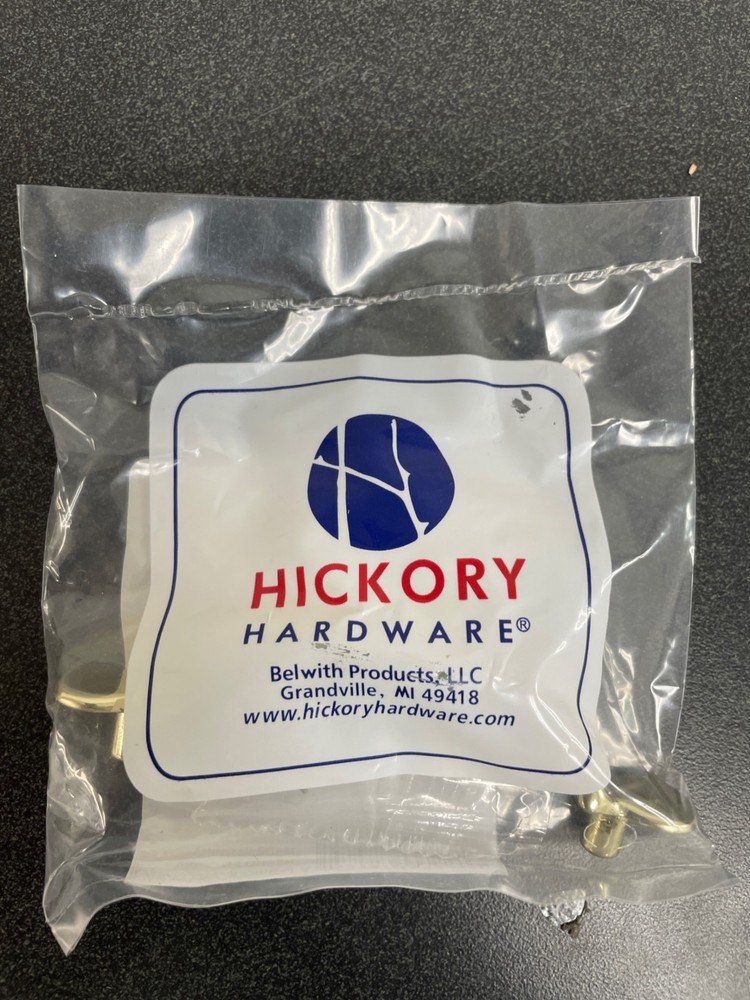 Hickory Hardware P14170-3 Conquest 3 Cabinet Pull - Polished Brass