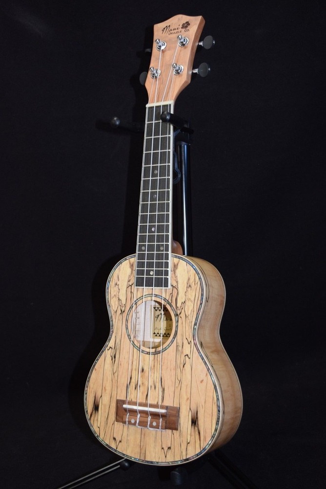 Maui Ukulele Co. Spalted Maple Soprano