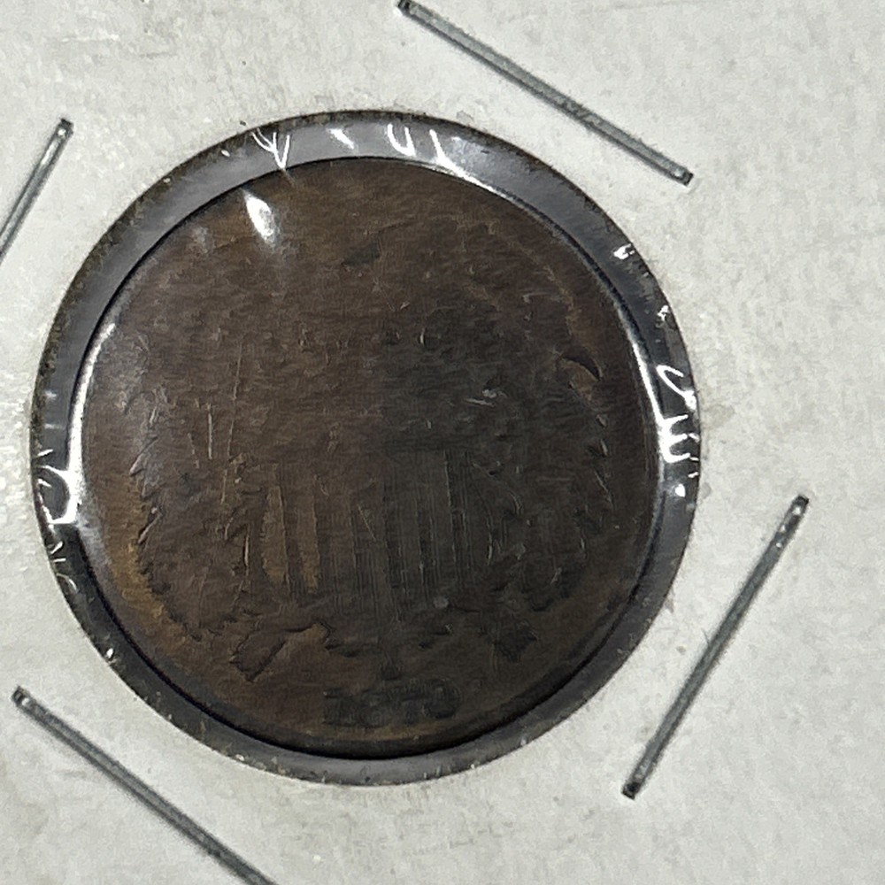 1870 Two Cent Piece - XF