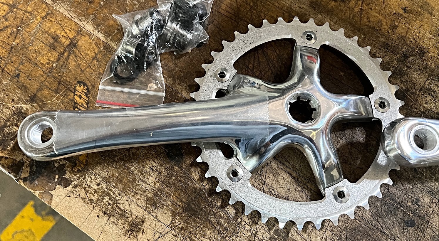 SANTANA Tandem Crankset 170mm 170mm Triple Octalink Bike - BRAND NEW - Complete