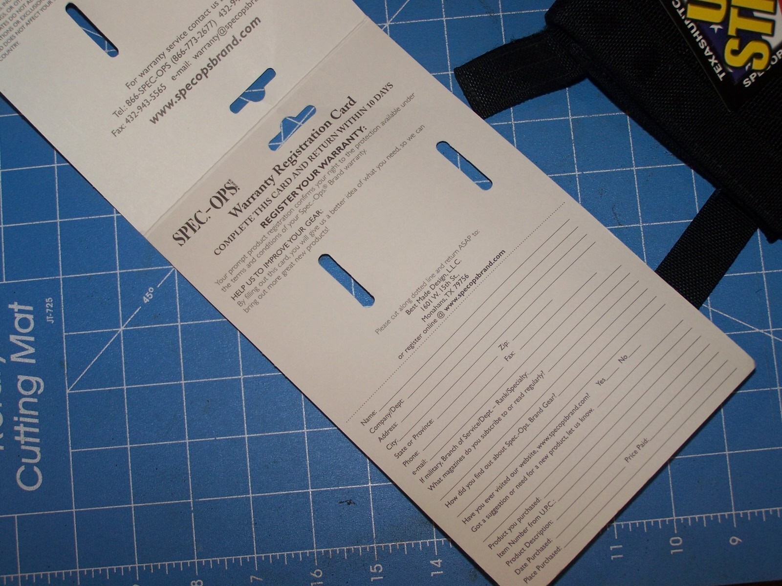 Pouch ButtStock Mag 30 Rnd SPECOPS Collapsible Military Genuine Issue Made USA