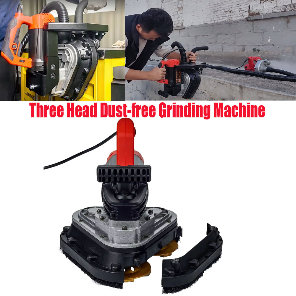 Concrete Grinder Industrial Floor Wall Polisher Edge Grinding Polishing Machine