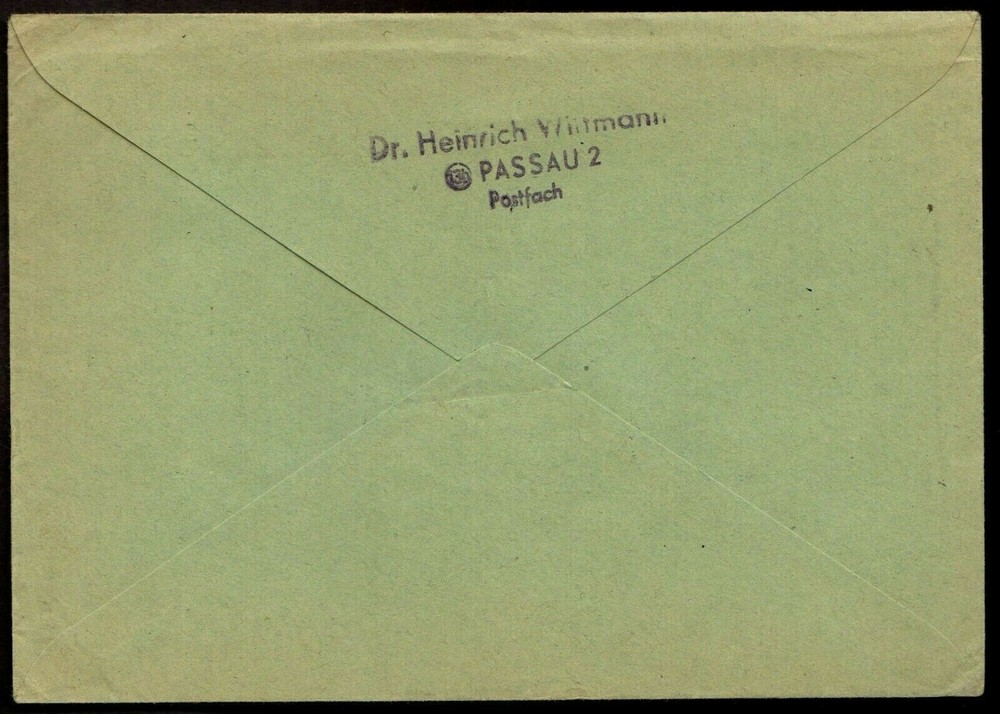 GERMANY COVER TO CANADA(K2641)