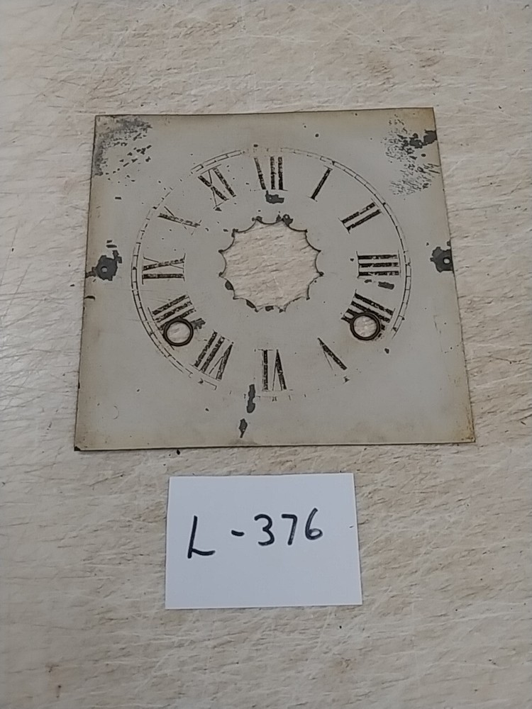 WELCH COTTAGE CLOCK METAL DIAL