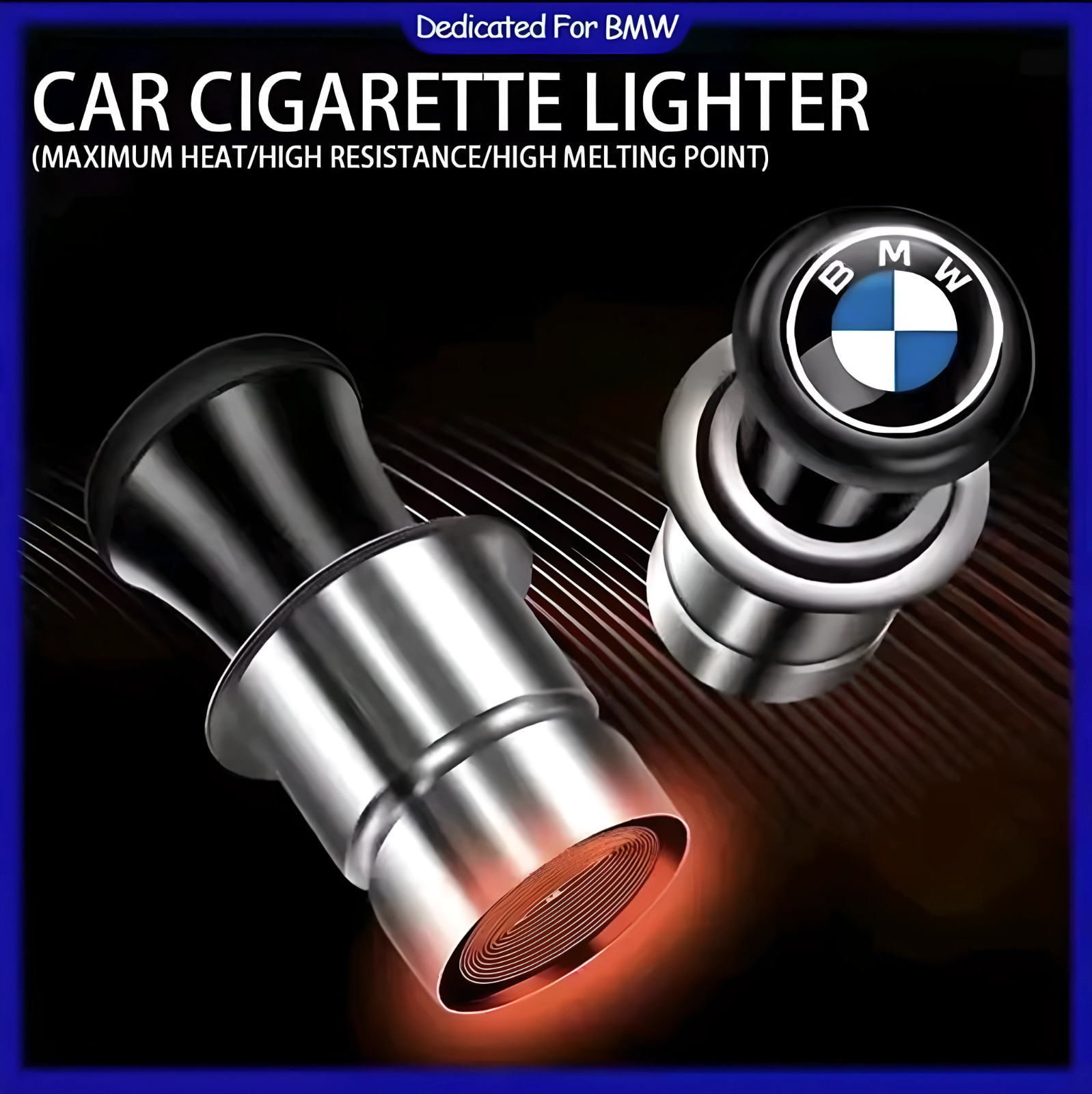 BMW Car Cigarette Lighter 12V Power Adapter Socket Plug