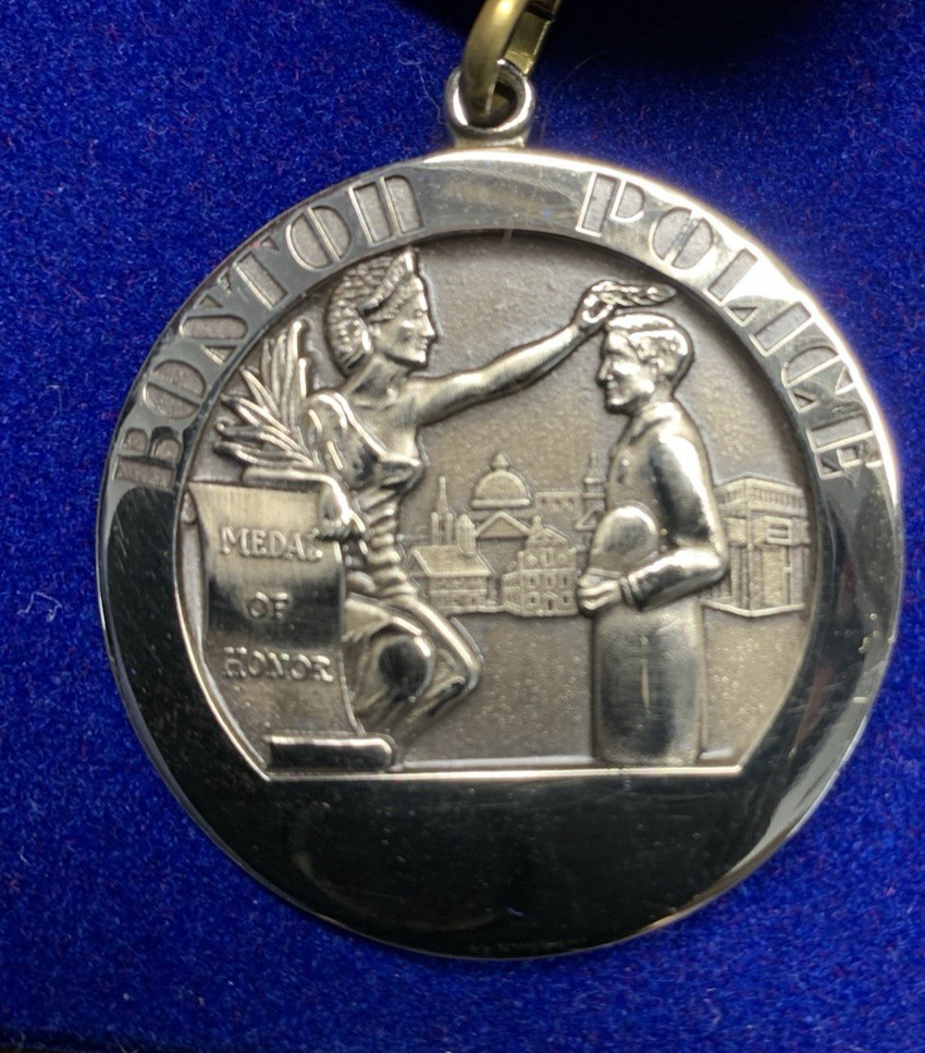 Vintage Collectable Boston Police Medal of Honer by Blackinton