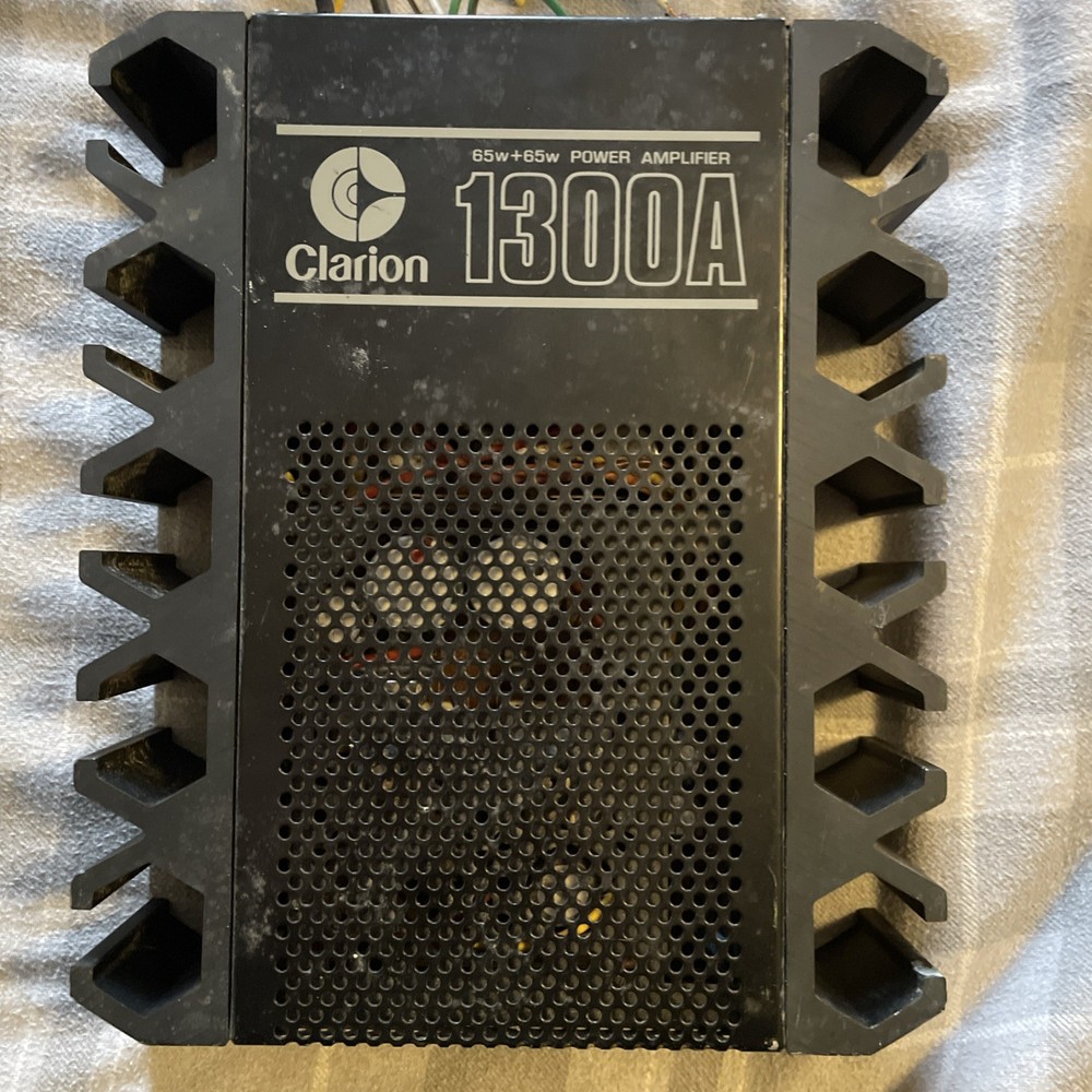 Clarion 1300A Amplifier UNTESTED