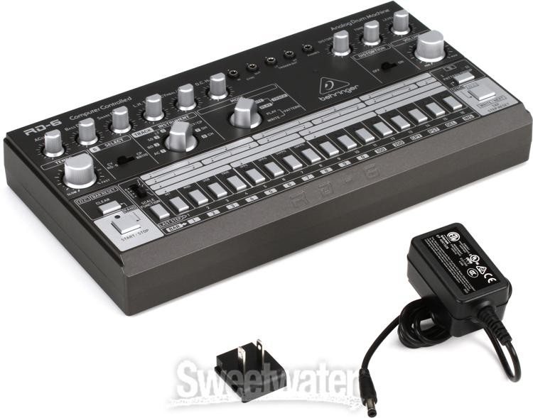 Behringer RD-6-BK Analog Drum Machine - Black
