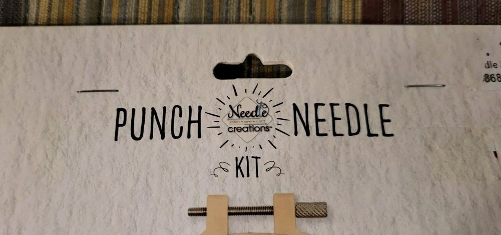 Needle Creations Punch Needle Kit, ABSTRACT, NEW