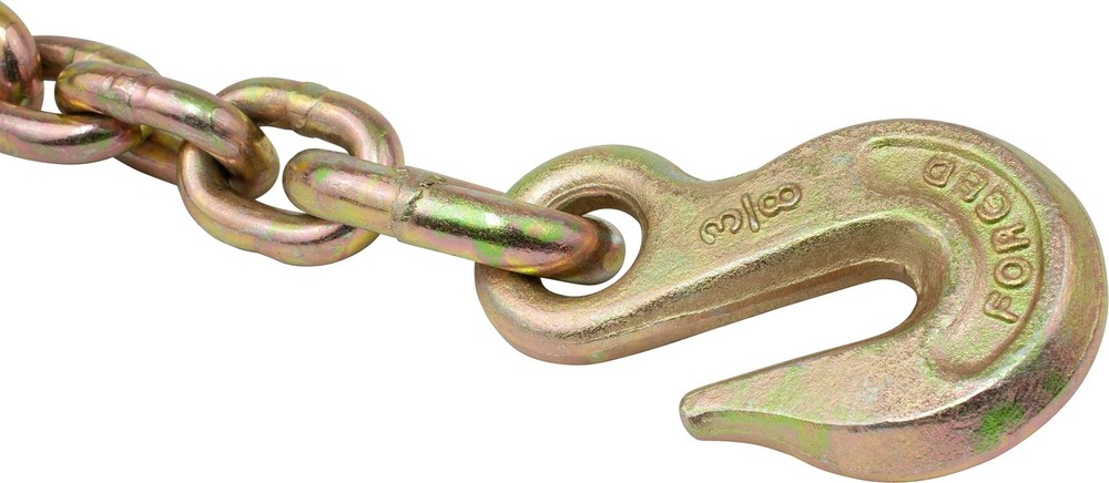 (2 Pack) 4 in. x 30 ft. Winch Strap with Chain Anchor